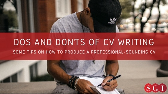 Dos and Don ts of CV Writing