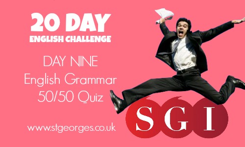 Quick quiz to test English grammar knowledge