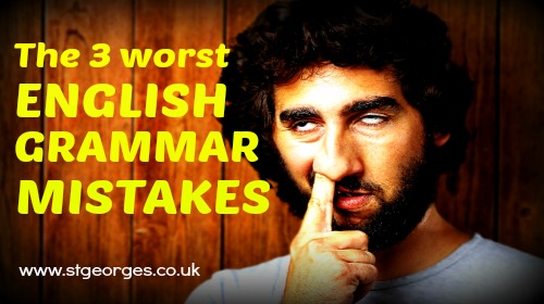 The three worst English grammar mistakes to be avoided