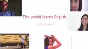 SGI English school in London make the news