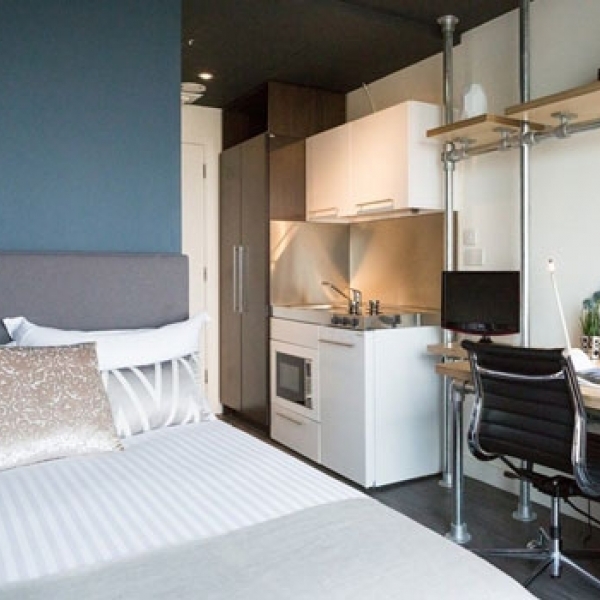 Single and twin bedroom studios