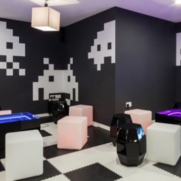 Rest area at The Collective