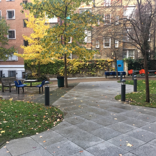 Secure courtyard